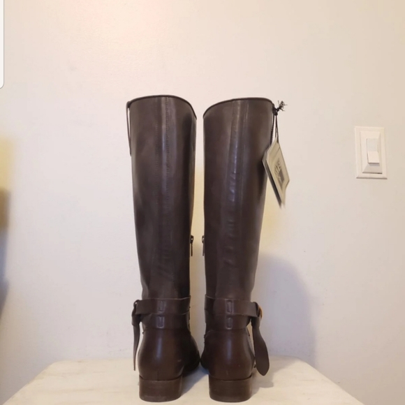 Frye 7 melissa knot tall leather boots brown - Picture 5 of 6